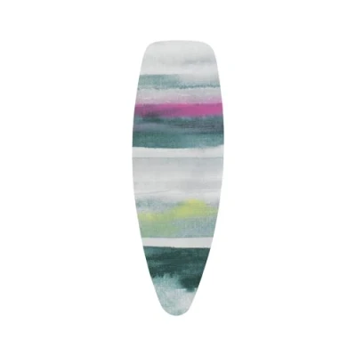 Image of Brabantia 8mm Thick Underlay Ironing Board Cover (D Board/Morning Breeze) Heat Resistant, Non Slip, Cord Fastener