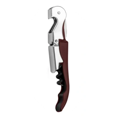 Image of 3 in 1 Wine Opener Bottle Beer Corkscrew (Burgundy)