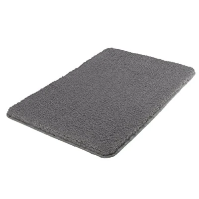Image of Meusch 2327901519 Bath Mat Super Soft 60 x 90 cm Charcoal Grey
