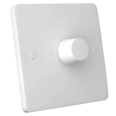 Image of Zigtiger Led Dimmer Switch, Switch for Dimmable Lights/Incandescent/Halogen, Trailing Edge Switches with Min. Brightness Setting 1 Gang 2 Way, 3 100 Watts, No Neutral Required