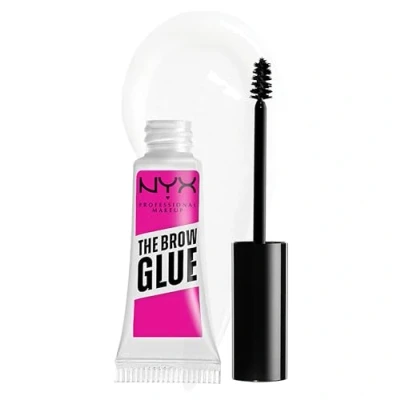 Image of NYX Professional Makeup Brow Glue, Instant Styler, Laminated look, Clear