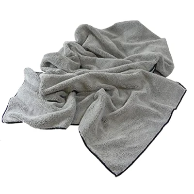 Image of QHS Green Bear Professional Microfibre (450gsm) Pet/Dog Towel Super Soft, Thick, Absorbent &amp; Extra Large 140 x 70cm