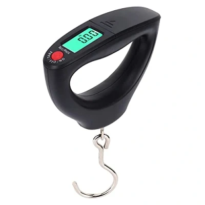 Image of Luggage Scale, Curved Handle Travel Scale for Shopping Weighing Express Delivery Traveler