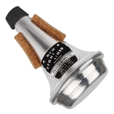 Image of Humes &amp; Berg Mute New Stone Lined Symphonic Straight 115A Piccolo Trumpet
