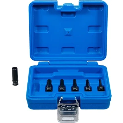 Image of BGS 5290 Twist Off Socket for Glow Plug Electrodes 6.3 mm (1/4&quot;) Drive 6 pcs.