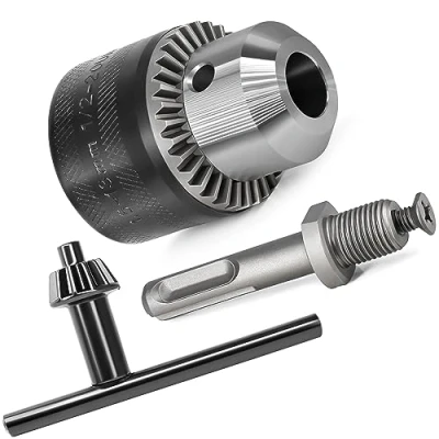 Image of S&amp;R Drill Chuck SDS 2 13mm 1/2 20 UNF with Adapter for Plus