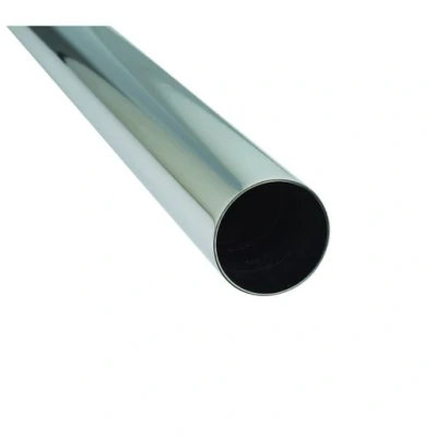 Image of McAlpine 35mm Chrome Plated Waste Pipe PIPE35 1000 CB