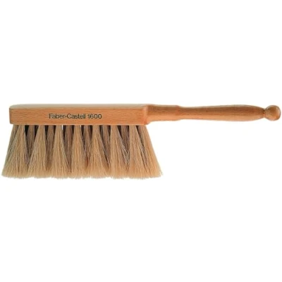 Image of Faber Castell Art &amp; Graphic Dusting Brush 1600, Single Brush, For Art, Craft, Drawing, Sketching, Home, School, University, Colouring