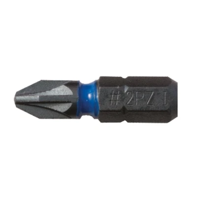 Image of C.K Blue Steel Impact Screwdriver Bit 25mm PZ2