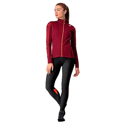Image of CASTELLI 4519539 421 TRANSITION W Jacket Women&#039;s Bordeaux/Brilliant Pink M