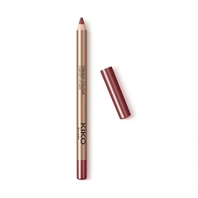 Image of KIKO Milano Creamy Colour Comfort Lip Liner 10 Long lasting Pencil, Rose Tea