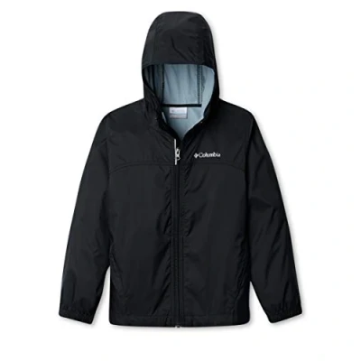 Image of Columbia Youth Boys Glennaker Rain Jacket Waterproof Jacket, BLACK, Size XXS