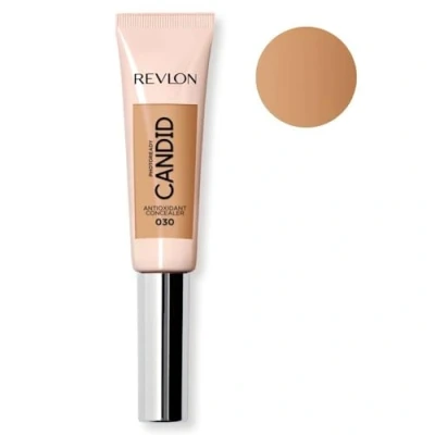 Image of Revlon PhotoReady Candid Antioxidant Concealer, Long Lasting Medium Full Coverage with Caffeine, Natural Finish, Oil Free, 030 Light Medium, 22 ml