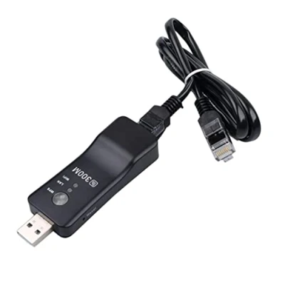 Image of BAUFAS Wireless Wifi Adapter,Network Adapter for TV,UWA BR100 USB LAN WLAN Network Adapter,USB Adapters Dual Band
