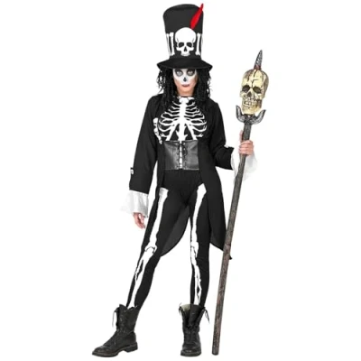 Image of &quot;VOODOO PRIESTESS&quot; (tailcoat with corset, belt and cuffs, jumpsuit, brief, hat) (L)