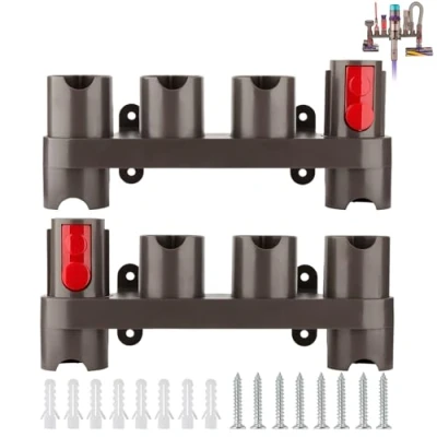 Image of RTop Docking Station Accessory Holder Attachments Organizer for Dyson Gen5 V15 V12 V7 V8 V10 V11 SV10 SV11 Vacuum Cleaner Accessories Tools (2 Pack, 10 Storage Sockets)