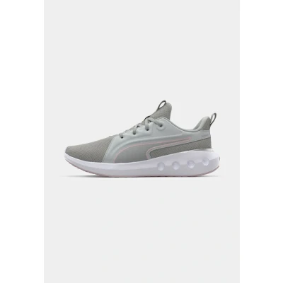 Image of Puma Softride Carson Unisex Road running shoes, Size: 3.5, Cool light gray/rose mauve/silver shoes