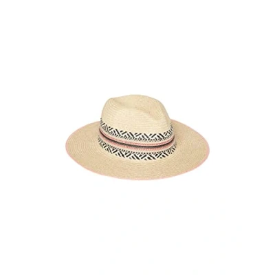 Image of PIECES Women&#039;s Pcbibbi Straw Hat Box Sww, Nature/Detail: ST 2, One Size Fits All