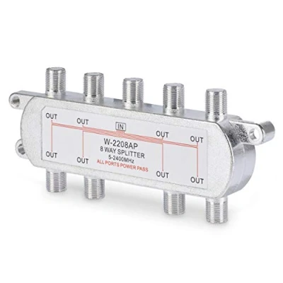 Image of SSL Satellites Multi WAY Satellite Splitter Split Aerial Freeview Cable TV (8 SPLITTER)