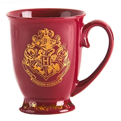 Image of Harry Potter Hogwarts Crest Coffee Mug Officially Licensed Merchandise, Ceramic Tea Cup 250 ml (8.5 oz) Gift for Wizarding World Fans Paladone