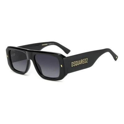 Image of Dsquared2 Unisex Sunglasses, Size: 54, Black