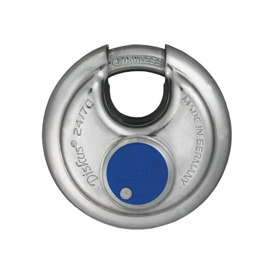 Image of ABUS 32528 Diskus Stainless Steel Shackle Padlock with EE0113 Alike Keyed