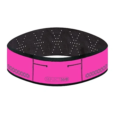 Image of Proviz REFLECT360 Hi Viz Reflective Running Belt Visibility, Pink