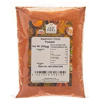 Image of Old India Kashmiri Chilli Powder 250g