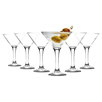 Image of 6x 175ml Martini Glasses By Rink Drink