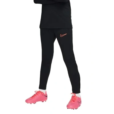 Image of Nike Academy23 Sweatpants Black/Black/Bright Crimson 13 Years