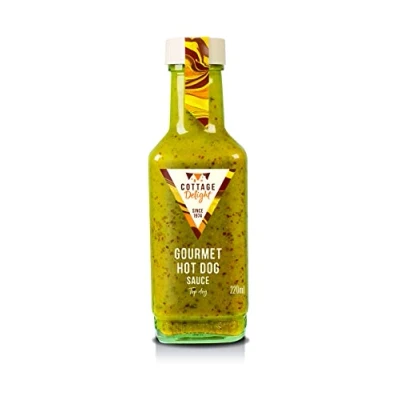 Image of Cottage Delight Gourmet Hot Dog Sauce 220ml, Yellow