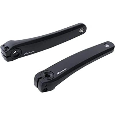 Image of Miranda Unisex E Bike Cranks 150mm Q16 To Suit Shimano EP8, Black, EU