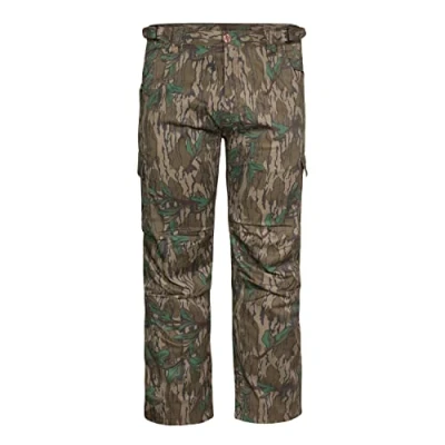 Image of Mossy Oak Men&#039;s Hunting Pants Camo Cotton Mill Flex, Original Treestand, XX Large