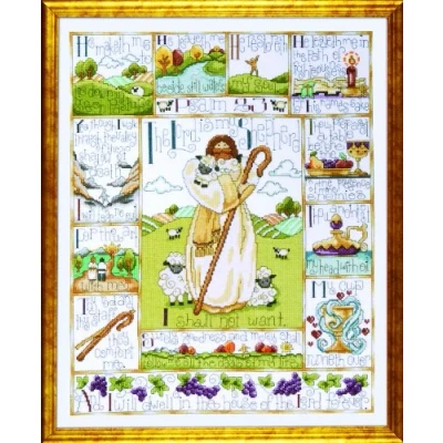 Image of Design Works Counted Cross Stitch Kit, Cotton, Multicolor, by The Yard