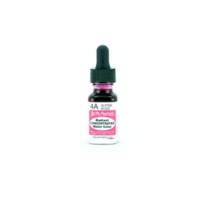 Image of Dr. Ph. Martin&#039;s Radiant Concentrated Water Color, 0.5 oz, Alpine Rose (4A)