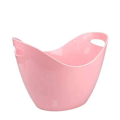 Image of Bar@Drinkstuff 33380 59426 Sonrisa Wine &amp; Champagne Acrylic Cooler, Beverage Tub 8ltr (Baby Pink)