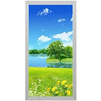 Image of Silver Picture Frames Photo Poster 100x50cm