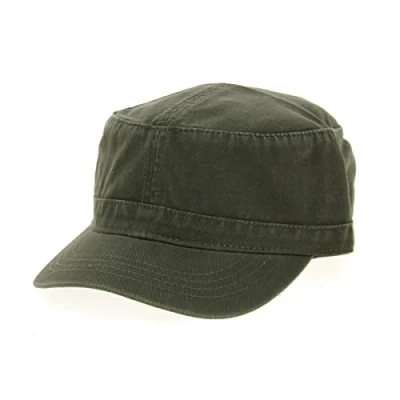 Image of Atlantis Uniform Military Cap Chino Cotton Olive OS