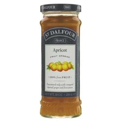 Image of (2 Pack) St Dalfour Apricot Fruit Spread 284g 2 PACK BUNDLE