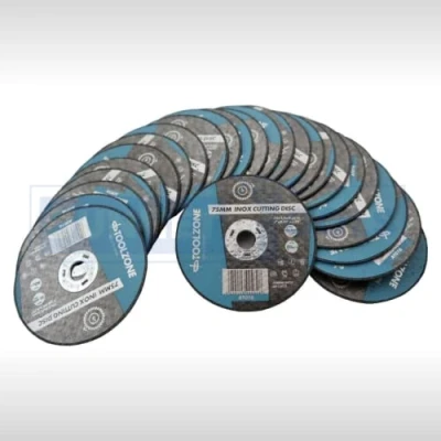 Image of Dunnet Tools 3&quot; Inch/75mm Cutting Disc Air Tool Steel Angle Grinder discs Grinding Blade Set Metal Aluminium Mechanic Work Professional Diy (3&quot; Discs, 50)