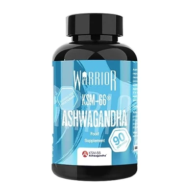 Image of Warrior Ashwagandha KSM 66 Root Extract 300mg Suitable for Vegetarians 90 Capsules (3 Months’ Supply)