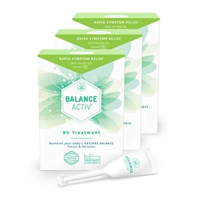 Image of Balance Activ Gel, Bacterial Vaginosis Treatment for Women, Works Naturally to Rapidly Relieve Symptoms of Unpleasant Odour, Discomfort &amp; Discharge Associated with BV, 3 Pack