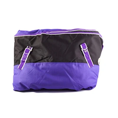Image of Gee Tac Horse Turnout Combo Rug 1200 Denier/Thick Outer 350g PURPLE 7&#039;3&quot;