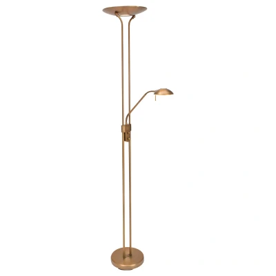 Image of Biron Mother &amp; Child Lamp Bronze Brushed, Glass Matt