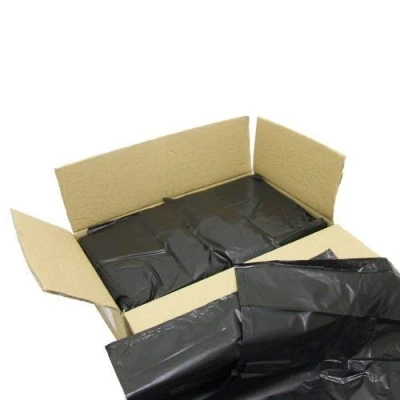 Image of Medium Duty Black Refuse Sacks/Bin Bags/Bin Liners(200Pack) (10 cases)