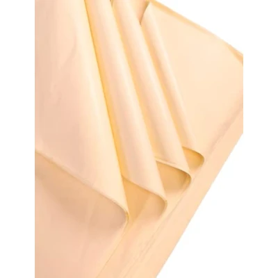 Image of Cream Tissue Paper Sheets for Wrapping 60 Large Sheets, Acid Free Art Paper, Perfect Gift Wrap, Storage, Packing, &amp; Craft Bulk Pack Archiving Shredding 70 x 50cm Sheet Size