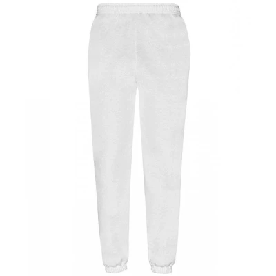 Image of Fruit Of the Loom Mens Classic 80/20 Elasticated Sweatpants (White) Size Large