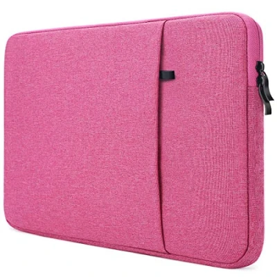 Image of NIDOO 12&quot; 13&quot; Laptop Sleeve Case Compatible with MacBook Pro Air M2 M1 / 12.9&quot; iPad Surface 9 8/12.4&quot; Go 2/13.4&quot; XPS 13 Plus,Protective Notebook Bag,Rose