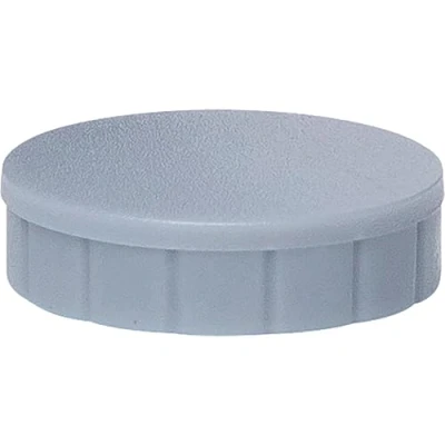 Image of MAUL MAULsolid Magnets, Diameter 24 mm (Pack of 10), Mini Magnets Made Plastic with 600 g Adhesive Force, Strong for Whiteboard and Magnetic Board, Ideal Office, Home Office