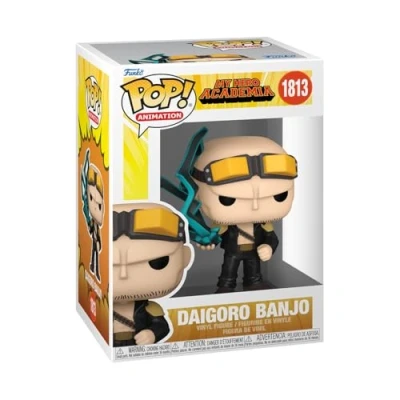 Image of Funko Pop! Animation: MHA Daigoro Banjo (BkWhp) My Hero Academia Collectable Vinyl Figure Gift Idea Official Merchandise Toys for Kids &amp; Adults Anime Fans